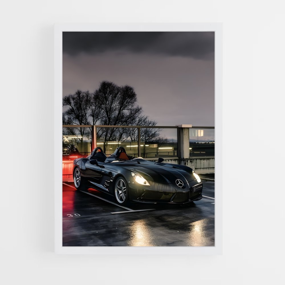 Poster SLR Stirling Moss légendaire – affiche Mercedes (vue 3)